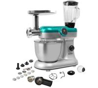 Robot Pétrin Multifonctions Kitchen MIX KM284MEX Professional - KLAISER - Gris - 5,5 L - 1000 Watt