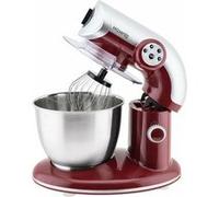 H.Koenig KM80 Robot mixer 1000 W Rouge, Acier inoxydable