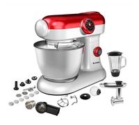 Robot Pétrin Pâtisser Multifonctions Kitchen MIX KM284MEX Professional avec Machine à pâtes et Kit Tranchoir-Râpe Puissance 1000W