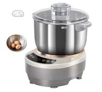 Robot pétrisseur à pâte avec bol inox 5L/7L, fonction fermentation, moteur 200W, température constante, pétrissage silencieux, idéal pour pain, pizza, pâtes maison fraîches(7L)