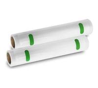 Cecotec Rouleaux Gaufrés Set de 2 Rouleaux Moyens 20 x 600 cm. Convient pour la cuisson à basse température, Surface gaufrée, Sans BPA. des tailles de sacs personnalisées.