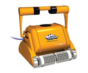 Robot piscine publique Dolphin DYNAMIC PRO X 2 avec chariot et télécommande