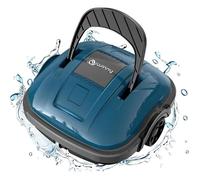 Robot Piscine sans Fil Stationnement Automatique Double Motorisation Aspirateur Robot Autonomie 100 Minutes