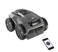 Robot piscine - Zodiac - Alpha iQ OA 6400 - Blanc - Aspiration cyclonique - Contrôle smartphone