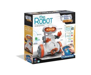 Robot programmable Clementoni Mon Robot Nouvelle Génération 2 capteurs infrarouges Microphone Porte-stylo Coloris unique