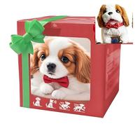 Robot Puppy Mes Chiots robotiques réalistes Qui agissent comme Un Vrai Chiot pour Adultes Marchant en aboyant et en remuant la Queue E