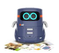 Robot qui parle intelligent - ami intelligent, gadget amusant | Apprentissage programmable jouet bot avec expression faciale reconnaissance sonore pour les d'âge préscolaire Gift Divertissemen