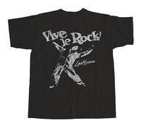 Robot Rave Vive Le Rock Worn by Sid Vicious T-shirt, Noir , L