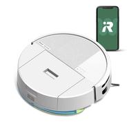 Roomba 205 DustCompactor Combo Robot Aspirateur et Laveur avec compacteur de déchets intégré - Clearview LiDAR - 7000Pa - SmartScrub - Évite Les Obstacles- Se Recharge et reprend Le Travail - Blanc
