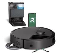 iRobot Robot aspirateur-laveur Roomba Plus 505 – Base AutoWash, lavage/séchage à l'air chaud – Noir
