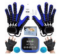 Robot sans fil Gants de rééducation AVC Hémiplégie Infarctus cérébral Équipement formation Soins des doigts Entraînement et réadaptation(Left right hand S)
