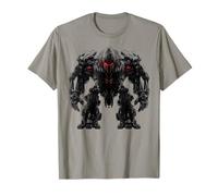 Robot Sci Fi Mech Warrior Robot Géant Gamer Design T-Shirt
