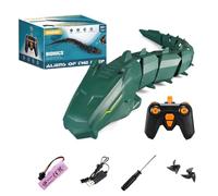 Robot serpent RC avec contrôle par application et caméra - Python mécanique étanche télécommandé 2,4 GHz avec double moteur et mouvement de nage réaliste, jouet de piscine et de mer d'été pour adultes