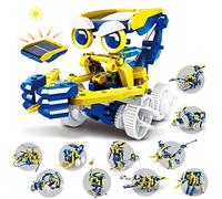 Robot Solaire Jouet Enfant 7 8 9 10 11 12 Ans, 11 in 1 STEM Robotique Construction Intelligent Jeux Garçon Fille Jeu Éducative Experiences Scientifiques DIY Cadeau Noël Anniversaire