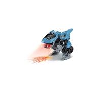 VTech - Switch & Go Dinos Fire, Dinosaure Sonore Lazor, Le Super Vélociraptor, Jouet 2 en 1 Transformable en Voiture De Course, Projections Lumineuses, Cadeau Enfant Dès 4 Ans - Contenu en Français
