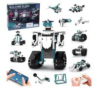 Robot Télécommandé 3 en 1 à Construire – Kit STEM Éducatif avec Application, Télécommande et 612 Pièces