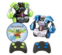 Robot radiocommandé 2.0 - YCOO - Robot Kombat Tornado - Combat 360° - LED & Sons - Pack 2 joueurs - Dès 5 ans