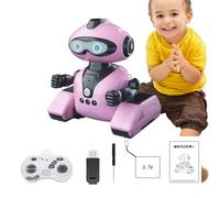 Robot télécommandé - LED de détection de gestes, jouet interactif intelligent programmable, robot de chant et de danse, compagnon électronique de mouvement | pour filles voyage maison récréati