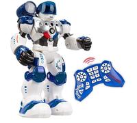 Robot télécommandé - Xtrem Bots - Patrol Police - Programmable - Fonction espion - 50 actions