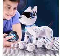 Robot Télécommandé - Ziggy Le Chien avec manette et commandes vocales