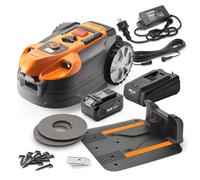 Robot tondeuse autonome 24V avec station de charge, sans fil périmétrique - Le robot le plus simple du marché