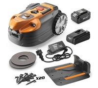 Robot tondeuse autonome 24V sans fil périmétrique avec station de charge - Max 600m²