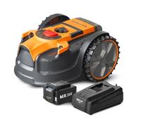 Robot tondeuse autonome - LAWNMASTER - VRM16 - 24 V - 16 cm - Sans fil périmétrique