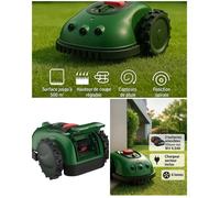 Robot tondeuse caméra 6 lames Surface de pelouse recommandée 500 m²