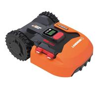 WORX - Landroid - 400 m² - Robot Tondeuse Connecté - WR184E (Installation Facile, Configurable, Autonome, Contrôle à Distance Via APP, Tonte Intelligente,Tond sous la Pluie)