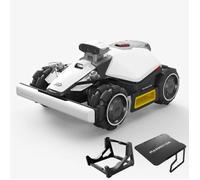 Robot Tondeuse Mammotion LUBA mini 2 AWD 1000, avec support de lavage pour tondeuse et garage pour tondeuse, Jusqu’à 1000 m²
