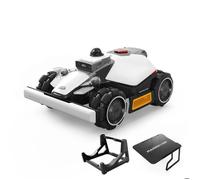 Robot Tondeuse Mammotion LUBA mini 2 AWD 1500, avec support de lavage pour tondeuse et garage pour tondeuse