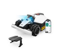 Robot Tondeuse Mammotion LUBA Mini AWD 800 avec Garage Sans Fil NetRTK+Vision Jusqu’à 800m² Max. 1000 m² Pentes à 80% avec Module