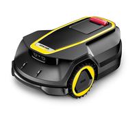 Kärcher Robot Tondeuse RCX 4, sans câble de délimitation, superficie de Tonte : 1 500 m², jusqu'à 60% de Pente, Transmission intégrale, détection des hérissons, GPS + RTK + caméra