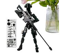 Robot Toy, Flexible Joint Figure, 5.3 Inches Jointed Movable | Collection Multi-Jonted Movabl Tioy | Mechanical Jointid Craft Artistic Decoration for Adults Kids Teen Friends Display