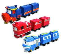 Robot Trains - Mini Train Kay ou Victor ou Alf - Modèle Aléatoire - 17cm - Jouet Maternelle