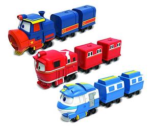Robot Trains - Mini Train Kay ou Victor ou Alf - Modèle Aléatoire - 17cm - Jouet Maternelle