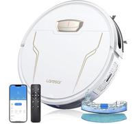 Robot Vacuum 4000Pa Suction with App Remote and Voice Control with Gyroscope Navigation Smart Sweeping Robot for Home Cleaning