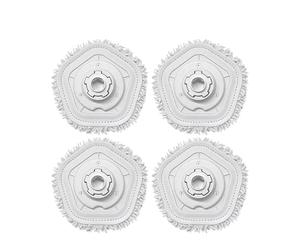 Robot Vacuum Cleaner Mop Pad Accessories, Compatible For Dreame Bot W10 Pro/W10, Vacuum Self-Cleaning And Mop Mop Cloth Replacement Parts(4pcs)
