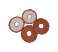 Robot Vacuum Mop Pads 4-Pack for pour mova Mobius 60 Robot Vacuum | Compatible with pour mova Mobius 60, precise fit, microfiber material, 4-pack set, easy swap