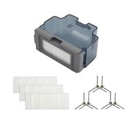 Robot Vacuum Replacements Parts Fit For Lefant M210/M213/M210b, For Okp K2 K2p K3 K4 K5 K2p Robot Vacuum Cleaner, Vacuum Dust Pan, Side Sweep Edge Brush HEPA Filter (Dustbin& Filter&Sweep-10pc)