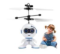 Robot volant télécommandé - drone robot volant rechargeable | Jouets volants durables, jouets pour rechargeables par USB pour l'intérieur et l'extérieur, anniversaire à partir de 3 ans