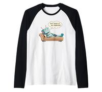 Robot What is My Purpose Humour Existentiel AI Humour Manche Raglan