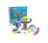 Educational Insights – Atelier Robot Design & Drill – Jouet STEM avec perceuse – Dès 3 ans