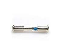 RobotCleanix Vis de Scooter en Acier Noir/Argent de Haute qualité, 54x13mm, Crochet Pliable, réparation de charnière, Serrure en Acier Compatible avec Xiaomi MIJIA M365 Pro