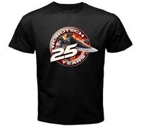 Robotech 25 Years Anniversary Anime T-Shirt Black Unisex Mens Tops Tee L