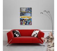 Robotech - Poster - VF Crew + 1 paquet de tesa Powerstrips® - Contenu 20 pièces