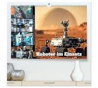 Roboter im Einsatz - Digitale Vernetzung und die Zukunft der Arbeit (hochwertiger Premium Wandkalender 2026 DIN A2 quer), Kunstdruck in Hochglanz: ... und KI die Arbeitswelt von morgen prägen.