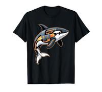Robotic Orca Cybernetic Whale Futuriste Ocean Beast T-Shirt
