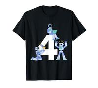 Robotics T-Shirt d'anniversaire « This Little Robot is 3 » T-Shirt