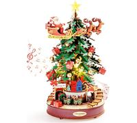 RoboTime 3D Jigsaw Toy Boxes en bois Arbre de Noël
